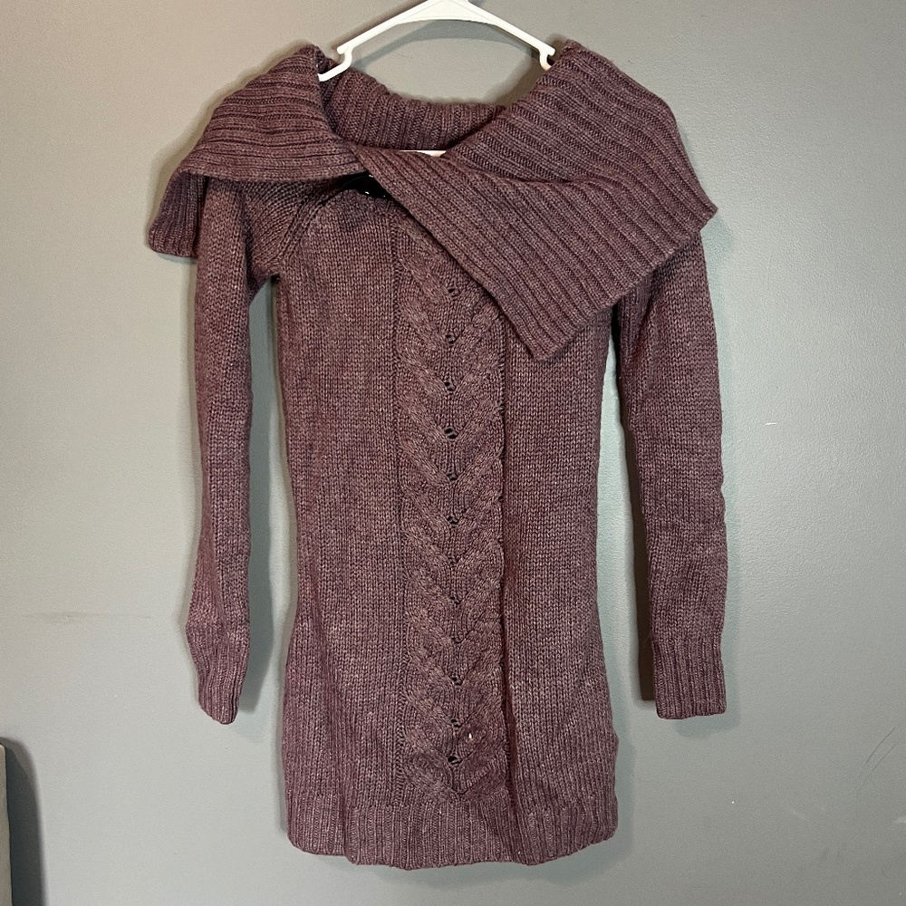 Victoria's Secret Moda International Sweater Cowl Neck Size XS